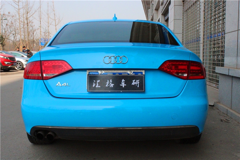 長沙匯格汽車改色貼膜 湖南汽車改色貼膜 奧迪A4貼膜改色
