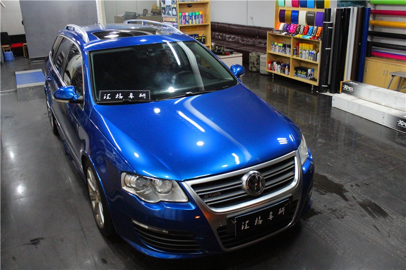 大眾居家神車換裝法國HEXIS車身膜 讓R36從此耀眼奪目,與眾不同!