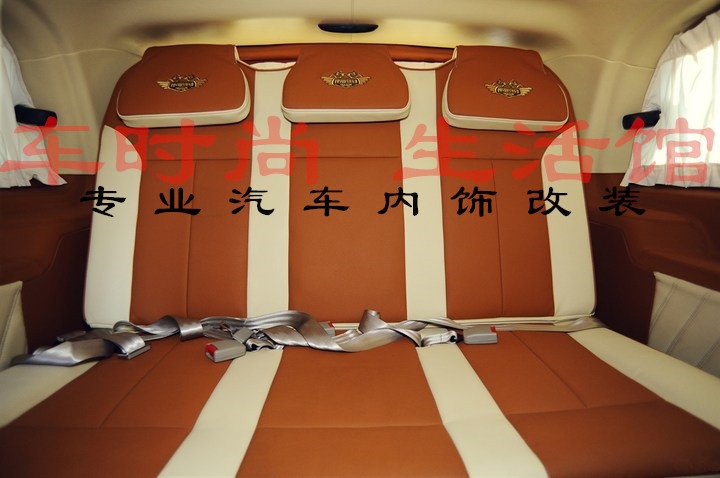 鄭州車時尚生活館威霆豪華內(nèi)飾改裝