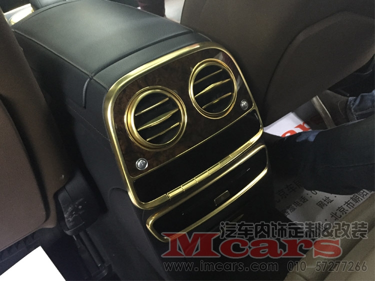 奔馳 S400 全車內(nèi)飾鍍金