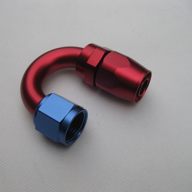 高性能an4/an6/an8/an10  180度油管快速接頭
