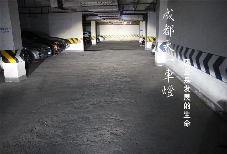 成都奧迪A6L車(chē)燈改裝海拉5雙光透鏡歐司朗氙氣燈總成