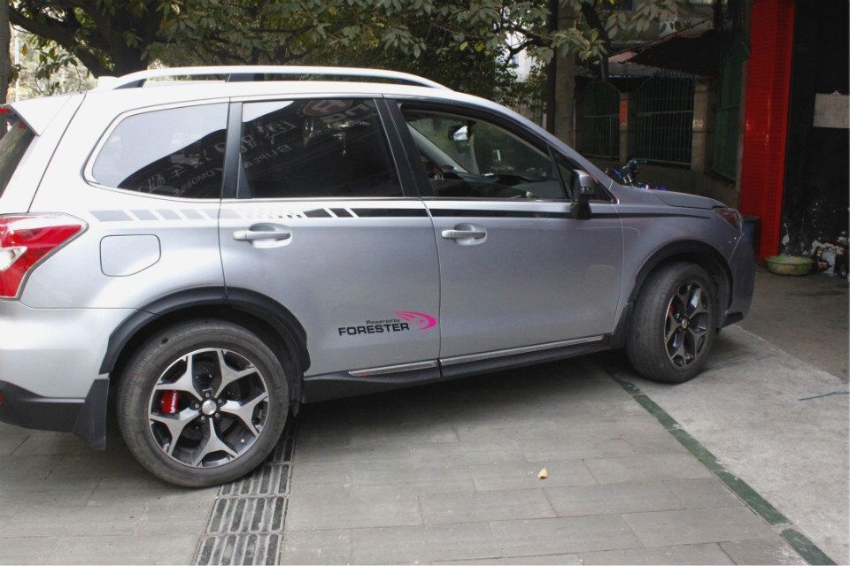 森林人2.5剎車升級改裝圖例AP前6后4安裝全貌??！