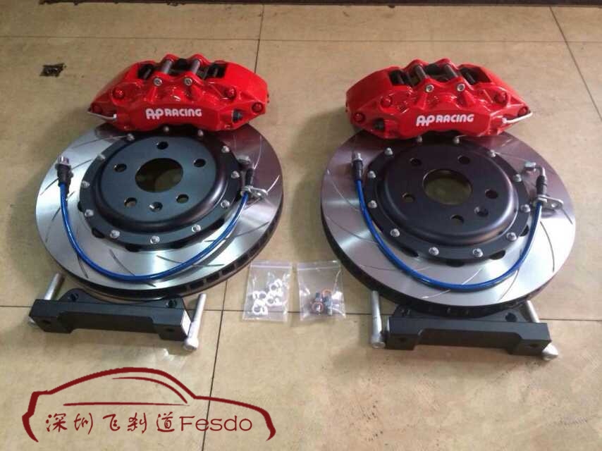 AP9040六活塞剎車卡鉗套裝，君威改裝案例