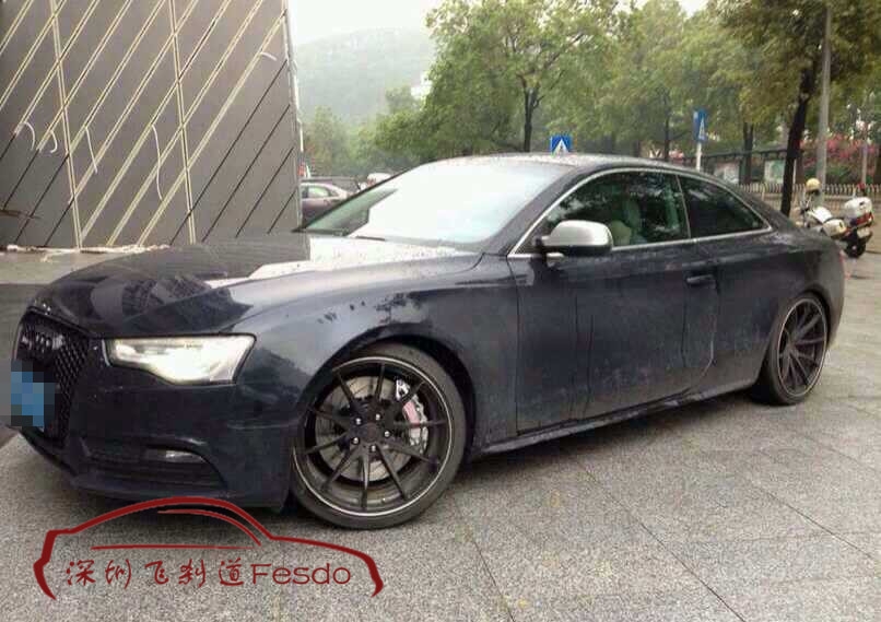 AP9040六活塞剎車卡鉗套裝，奧迪A6L改裝案例