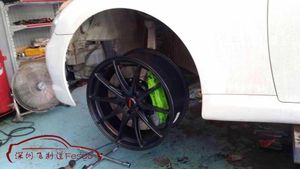 BREMBO F50前四剎車卡鉗套裝，老銳志改裝案例