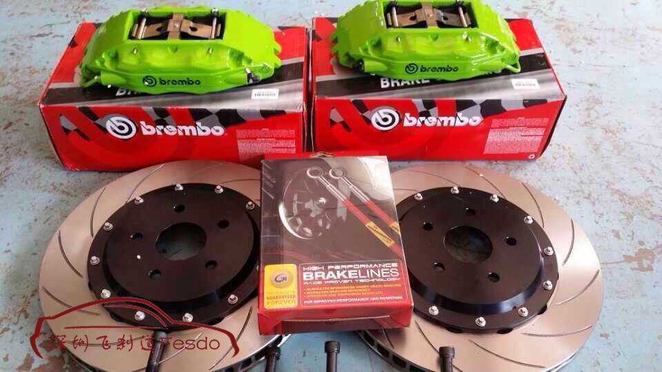 BREMBO F50前四剎車卡鉗套裝，老銳志改裝案例