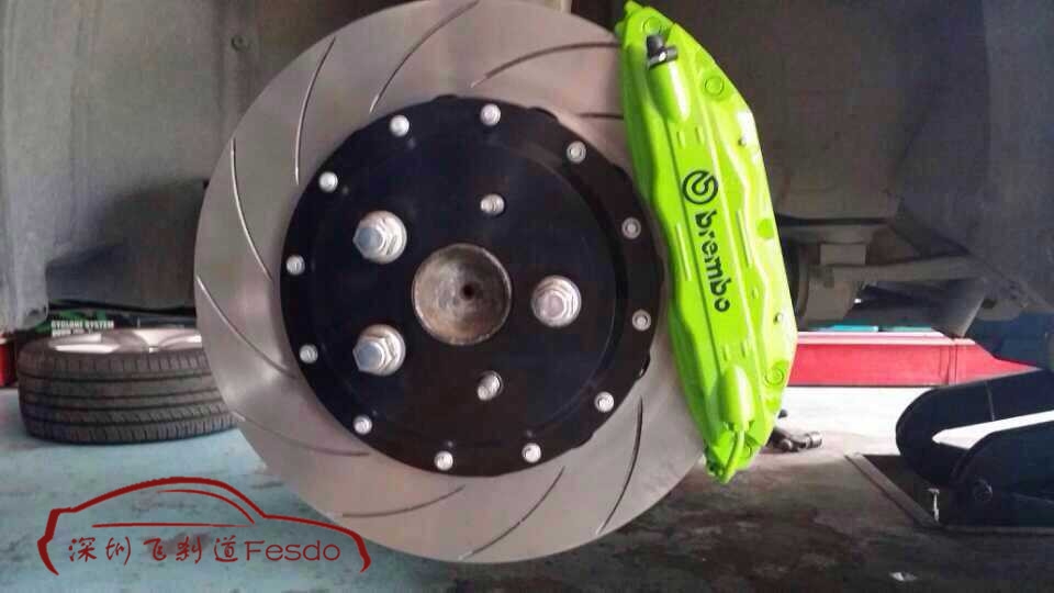 BREMBO F50前四剎車卡鉗套裝，老銳志改裝案例