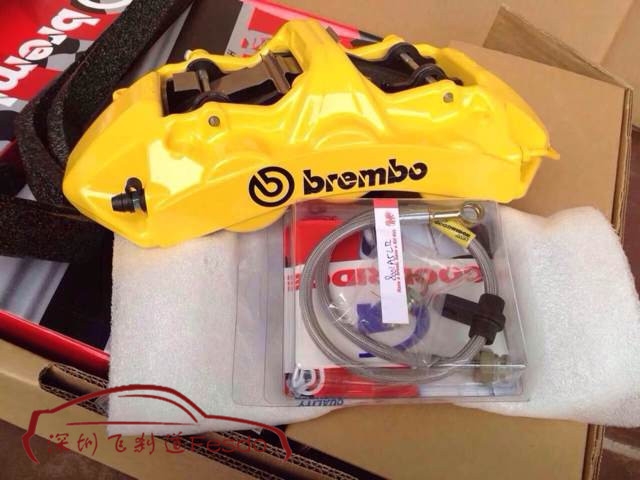BREMBO GT前六活塞剎車卡鉗，寶馬5系改裝案例