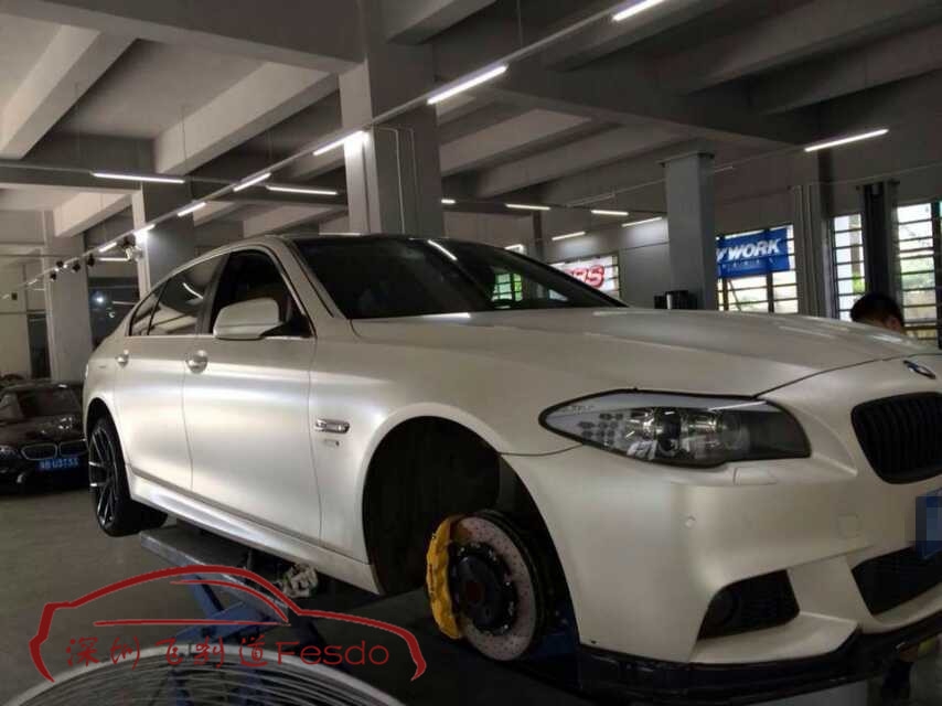 BREMBO GT前六活塞剎車卡鉗，寶馬5系改裝案例