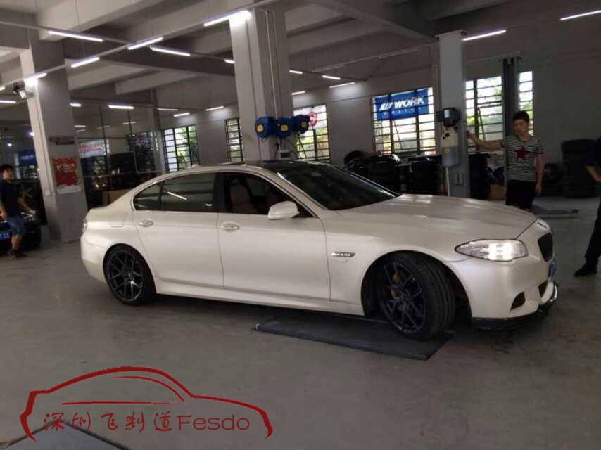 BREMBO GT前六活塞剎車卡鉗，寶馬5系改裝案例