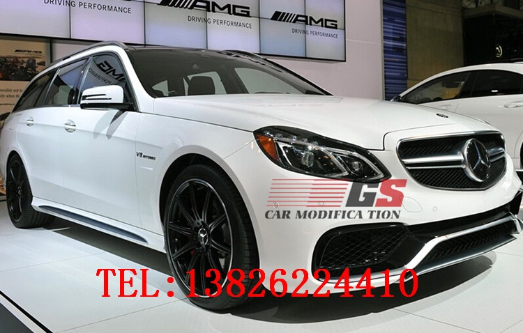 14新款奔馳E級(jí)W212改裝包圍E260L E200L改裝E63AMG包圍尾翼排氣管