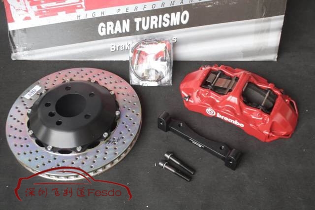 BREMBO GT大六活塞剎車卡鉗套裝，奧迪Q5改裝案例