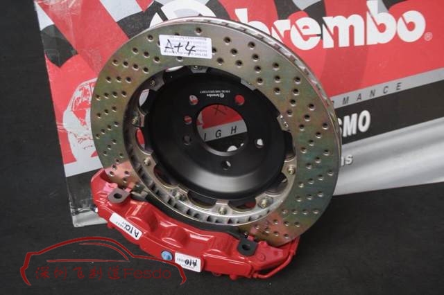 BREMBO GT大六活塞剎車卡鉗套裝，奧迪Q5改裝案例