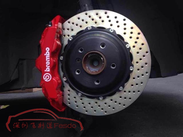 BREMBO GT大六活塞剎車卡鉗套裝，奧迪Q5改裝案例