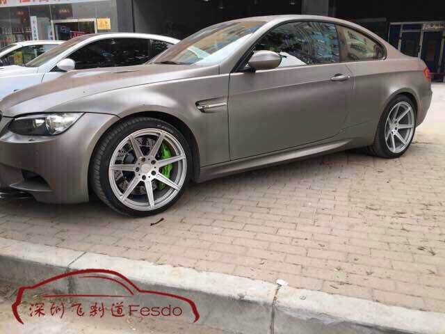 BREMBO GT前六后四原裝剎車卡鉗套裝，寶馬M3改裝案例
