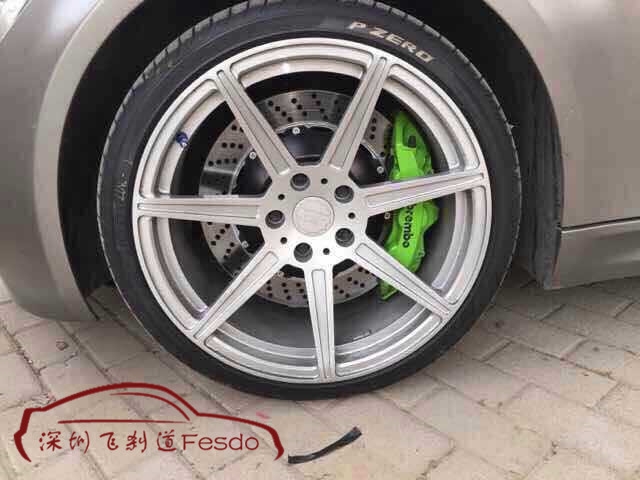 BREMBO GT前六后四原裝剎車卡鉗套裝，寶馬M3改裝案例