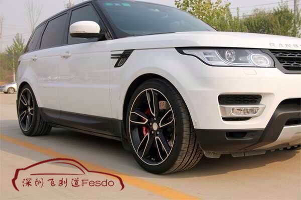 BREMBO GT大六活塞原裝正品剎車套裝，路虎攬勝改裝案例