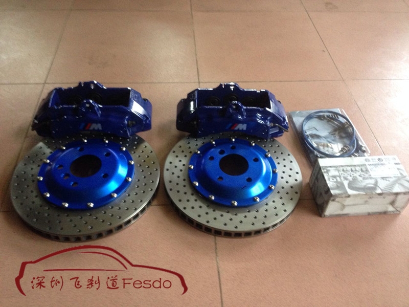 BREMBO OE款17Z大六活塞與后加大套裝，寶馬6系改裝案