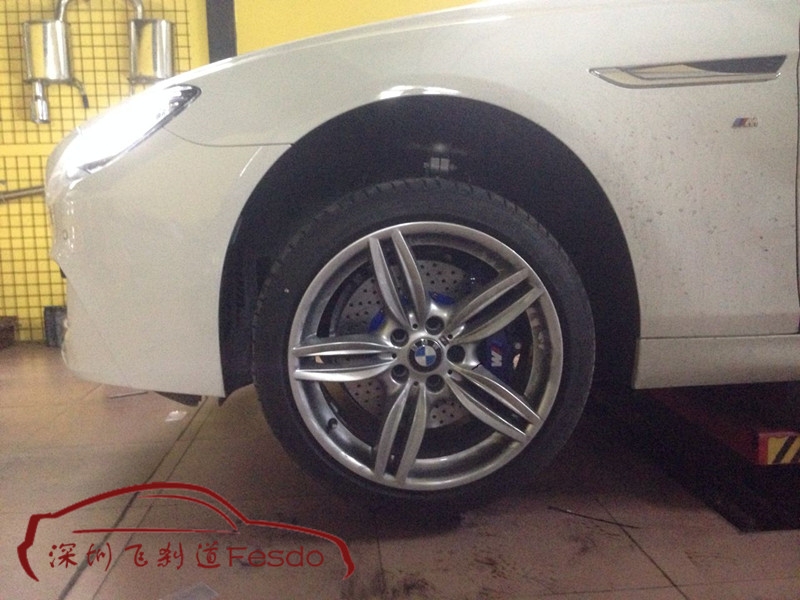 BREMBO OE款17Z大六活塞與后加大套裝，寶馬6系改裝案