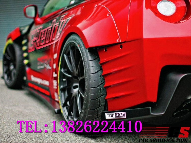 尼桑日產(chǎn)GTR 改裝大包圍R35改裝BEN SOPRA寬體包圍碳纖維機(jī)蓋尾翼