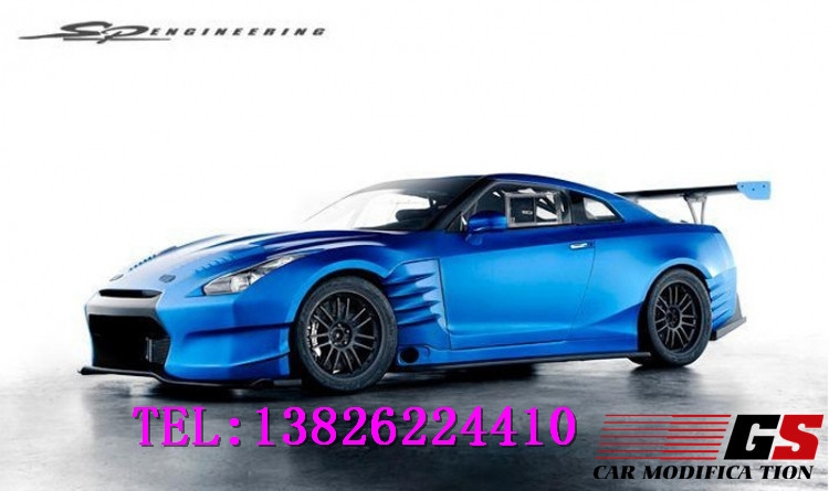 尼桑日產(chǎn)GTR 改裝大包圍R35改裝BEN SOPRA寬體包圍碳纖維機蓋尾翼
