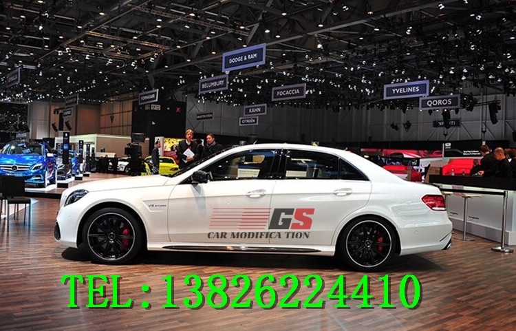 14新款奔馳E級(jí)W212改裝包圍E260L E200L改裝E63AMG包圍尾翼排氣管