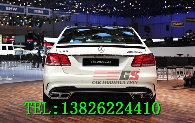 14新款奔馳E級(jí)W212改裝包圍E260L E200L改裝E63AMG包圍尾翼排氣管