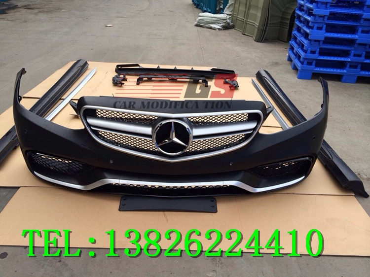 14新款奔馳E級(jí)W212改裝包圍E260L E200L改裝E63AMG包圍尾翼排氣管