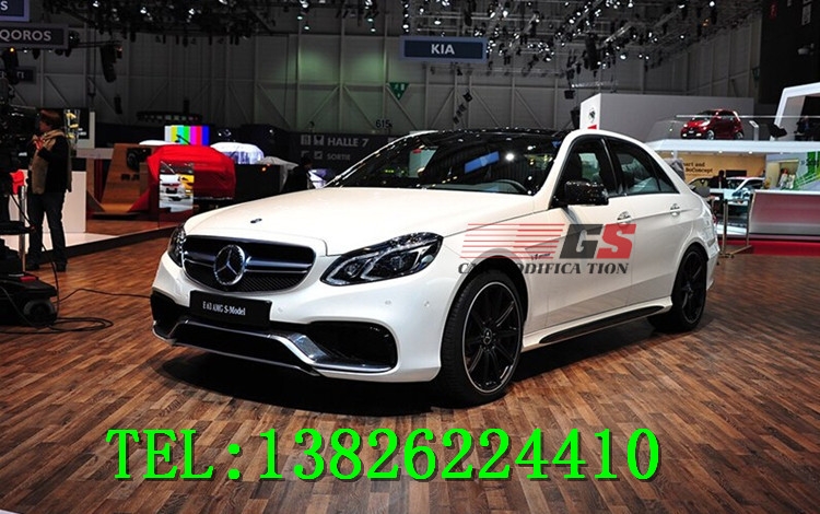 14新款奔馳E級(jí)W212改裝包圍E260L E200L改裝E63AMG包圍尾翼排氣管