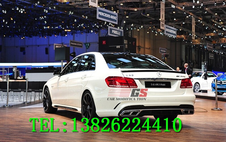 14新款奔馳E級(jí)W212改裝包圍E260L E200L改裝E63AMG包圍尾翼排氣管