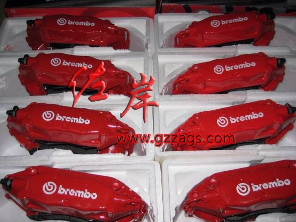豐田銳志 皇冠 普銳斯 RAV4改F40剎車(chē)套件 卡鉗 鮑魚(yú) 加大碟 Brembo剎車(chē)