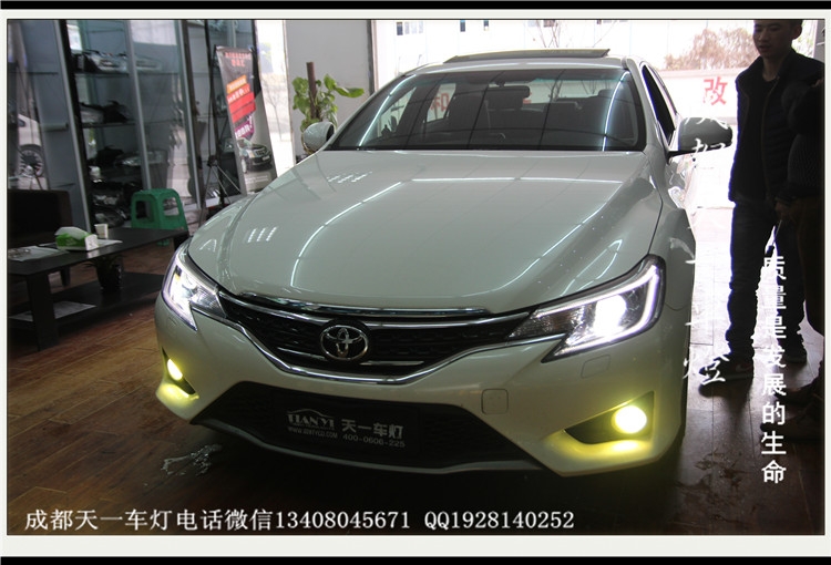 成都銳志改燈|成都銳志車燈改裝氙氣燈雙光透鏡總成