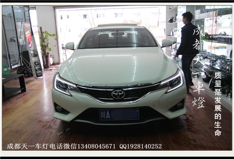 成都銳志改燈|成都銳志車燈改裝氙氣燈雙光透鏡總成
