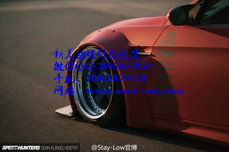 寶馬E92E93 M3款改裝LB款寬體大包圍套件碳纖前唇碳纖尾翼