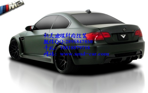 寶馬E92、E93、M3 vorsteiner寬體包圍碳纖維前后擾流板機(jī)蓋前后唇機(jī)蓋排氣管套件