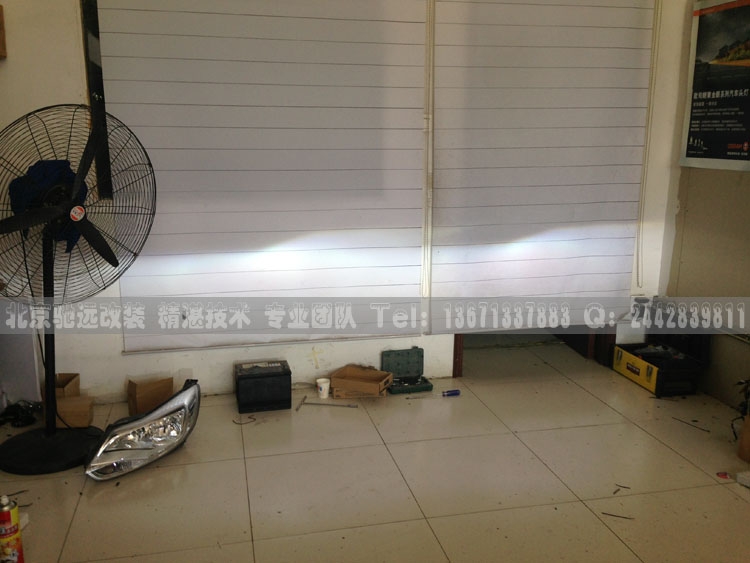 新?？怂垢耐哥R LED淚眼日行燈 北京馳遠改燈
