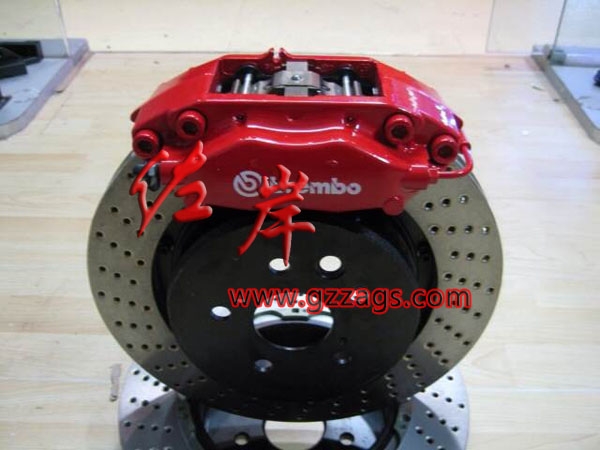 大眾凌渡 POLO 桑塔納改F40剎車(chē)套件 F40卡鉗 鮑魚(yú) 加大碟 Brembo剎車(chē)