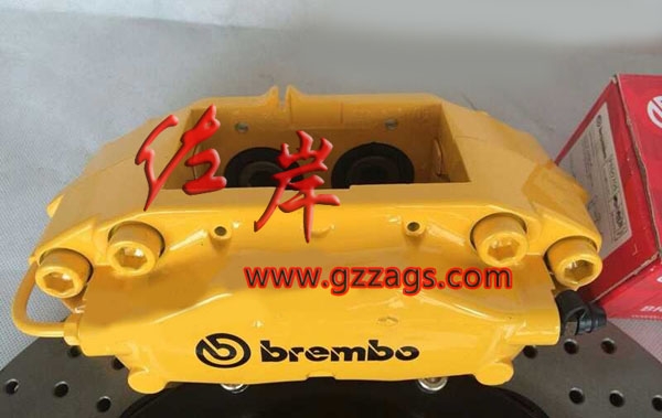 豐田銳志 皇冠 普銳斯 RAV4改F40剎車(chē)套件 卡鉗 鮑魚(yú) 加大碟 Brembo剎車(chē)