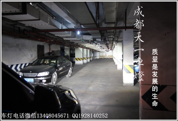 成都14款寶馬X5車燈改裝雙光透鏡氙氣燈總成