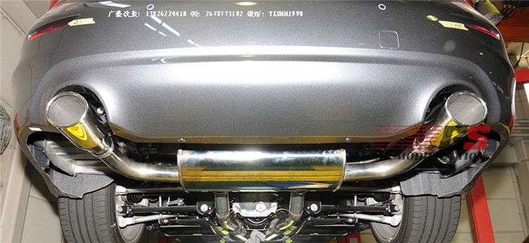 英菲尼迪Q50改装IMPUL大包围后唇碳纤维尾翼排气管轮毂小包围机盖