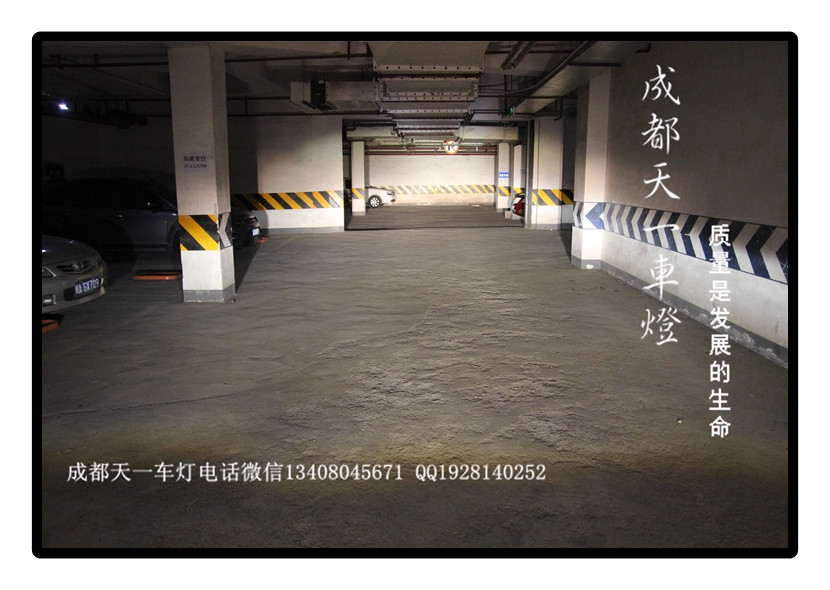 成都斯巴魯XV改燈|成都斯巴魯XV改裝海拉5雙光透鏡氙氣燈
