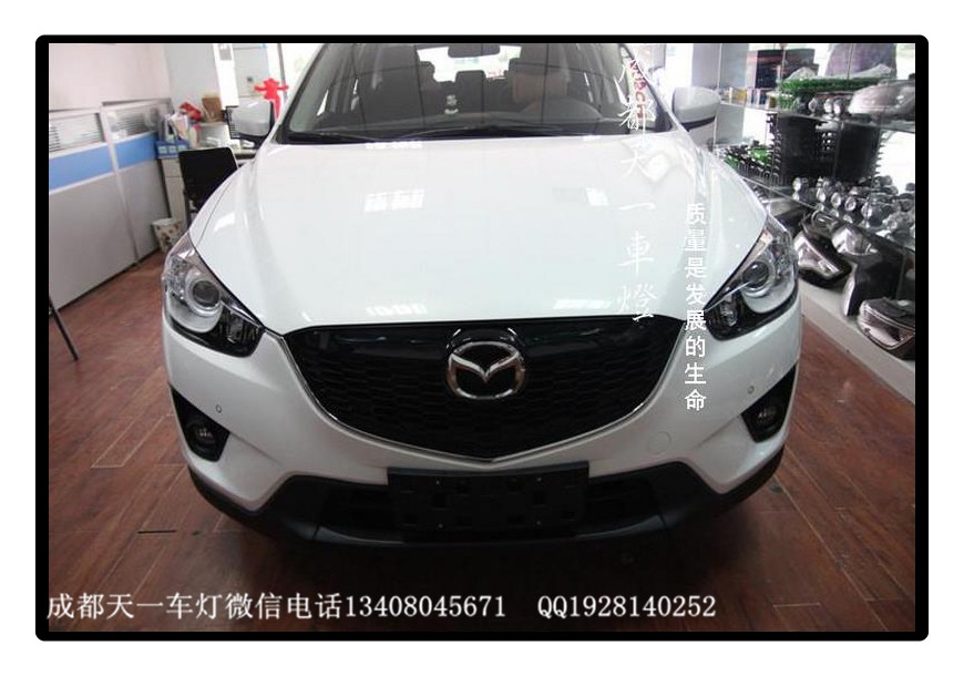 成都馬自達CX-5改燈|成都馬自達CX-5車燈改裝氙氣燈雙光透鏡