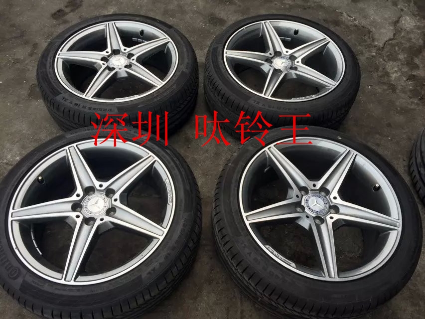奔馳 新C、18寸，新車拆下一套