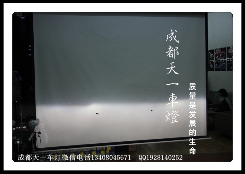 成都奧迪Q7車燈改裝氙氣燈雙光透鏡|成都奧迪Q7改燈