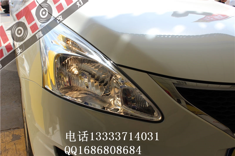 騏達(dá)改裝車燈H4大燈升級(jí)Q5雙光透鏡飛利浦氙燈貓頭鷹專業(yè)改燈鄭州店平頂山店周口店省內(nèi)七家店