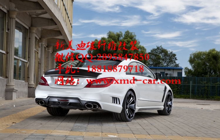 奔馳CLS/C218/300/350/550外觀空力學(xué)改裝WALD款大包圍套件