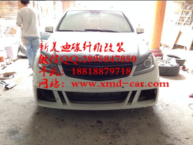 奔馳C級改裝C63大包圍 C200 C180 C300 C260 W204改裝BRABUS寬體包圍