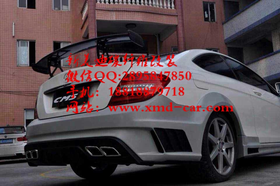 奔馳C級改裝C63大包圍 C200 C180 C300 C260 W204 AMG款包圍改裝寬體包圍