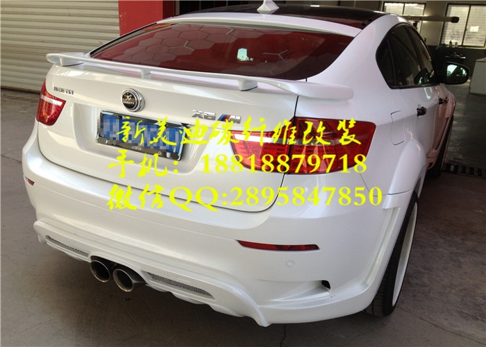 寶馬X6(M) 改 HAMANN寬體包圍套件大小包圍碳纖維前后擾流板碳纖維機(jī)蓋前后唇排氣管